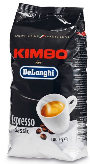 Кофе в зернах Kimbo De'Longhi Classic зерно 1кг