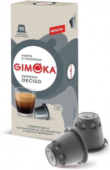Кофе в капсулах Gimoka Nespresso Deciso (10 шт.)