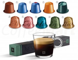 Кофе в капсулах Nespresso ассорти Lungo collection (10 шт.)