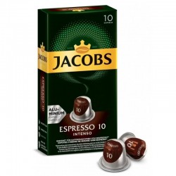Кофе в капсулах Jacobs Espresso 10 Intenso (10 шт.)