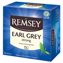 Чай Remsey Earl Grey Strong чорний з бергамотом (75 пакетиків)