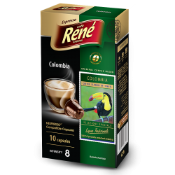 Кофе в капсулах Cafe Rene Colombia (10 шт.)