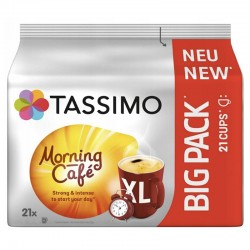 Кофе в капсулах Tassimo Morning Cafe XL Strong & Intense (21 шт.)