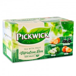 Чай Pickwick черный ассорти с кусочками фруктов 20х1,5г (8714599203248)