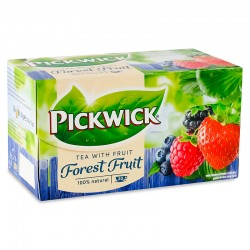 Чай Pickwick черный ароматизированный с кусочками лесных ягод 20х1,5г (8711000564332)