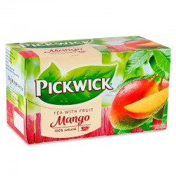 Чай Pickwick чорний ароматизований зі шматочками манго 20х1,5г (8711000564394)