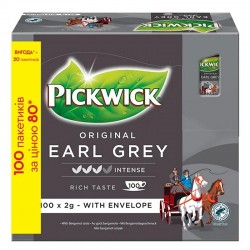 Чай Pickwick Earl Grey чорний 100х2г (8711000028735)