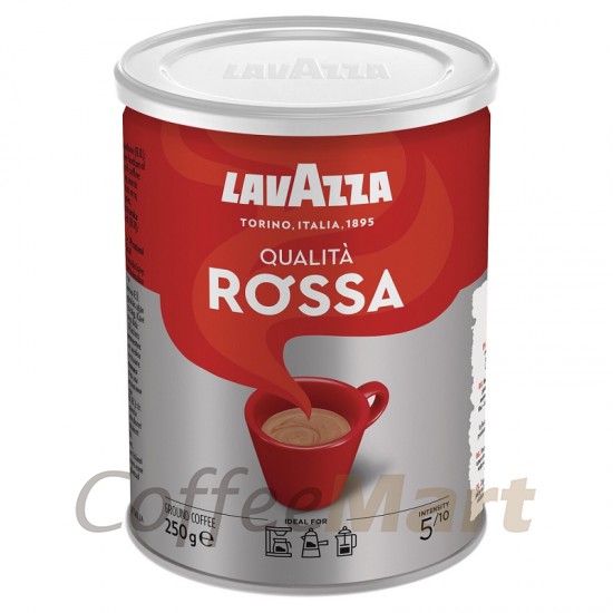 Кофе молотый Lavazza Qualita Rossa 250 г (ж/б)