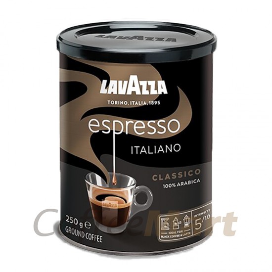 Кофе молотый Lavazza Espresso Italiano Classico 250 г (ж/б)