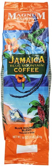 Кофе молотый Magnum Exotics Jamaica Blue Mountain Blend Coffee ground 454 г.