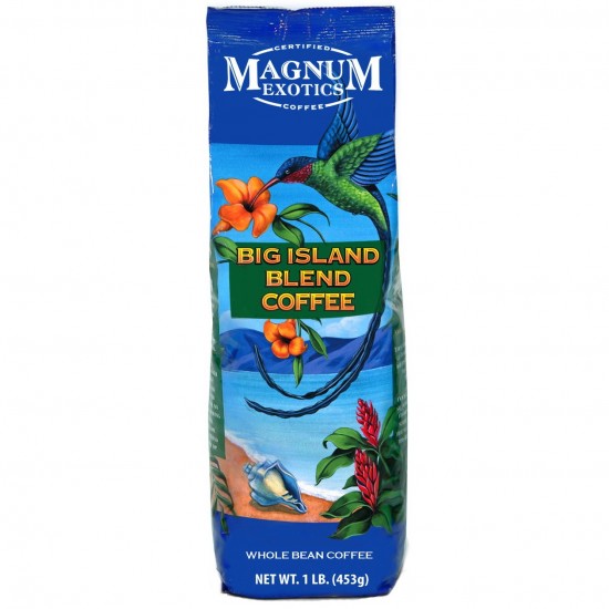 Кофе в зернах Magnum Exotics Big Island Blend Whole Bean 454 г