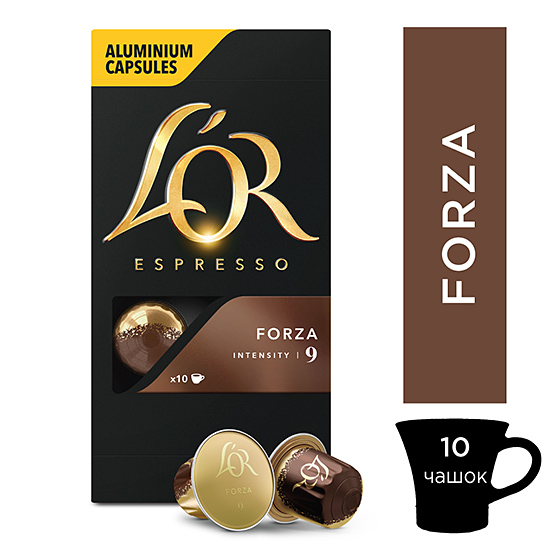 Кофе в капсулах L'or Espresso Forza (10 шт.)
