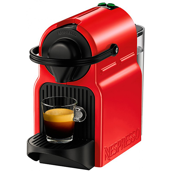Капсульная кофеварка Krups Nespresso Inissia XN1005 Red