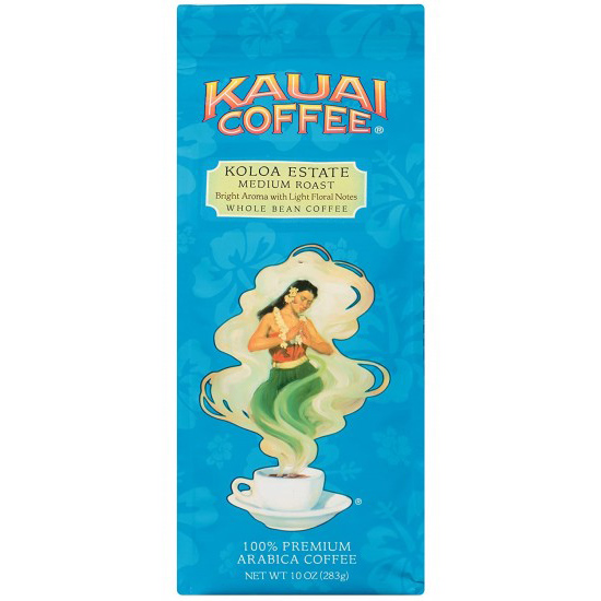Кофе в зернах Kauai Koloa Estate Medium Roast 283 г