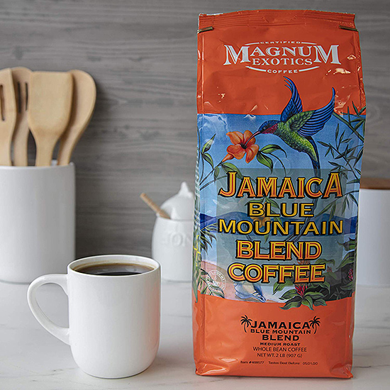 Кофе в зернах Magnum Exotics Jamaica Blue Mountain + Hawaiian-Hazelnut 1,8 кг.
