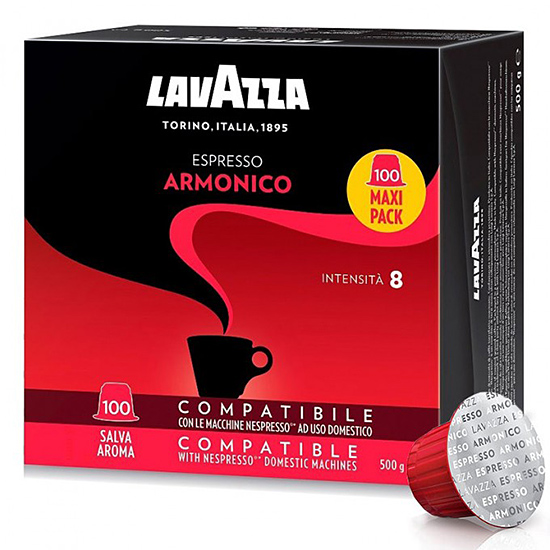 Кофе в капсулах Lavazza Armonico Nespresso (100 шт.)