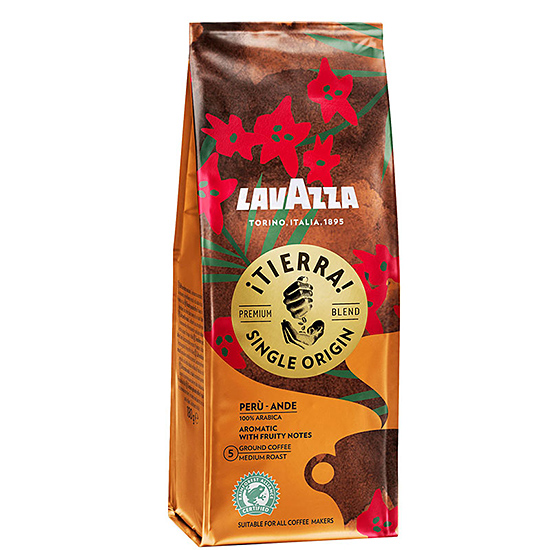 Кофе молотый Lavazza Tierra Peru 180 г