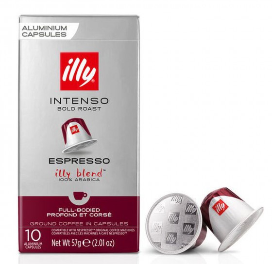 Кофе в капсулах illy Intenso Espresso (10 шт.)