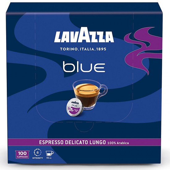 Кофе в капсулах Lavazza Blue Delicato Lungo (100 шт.)