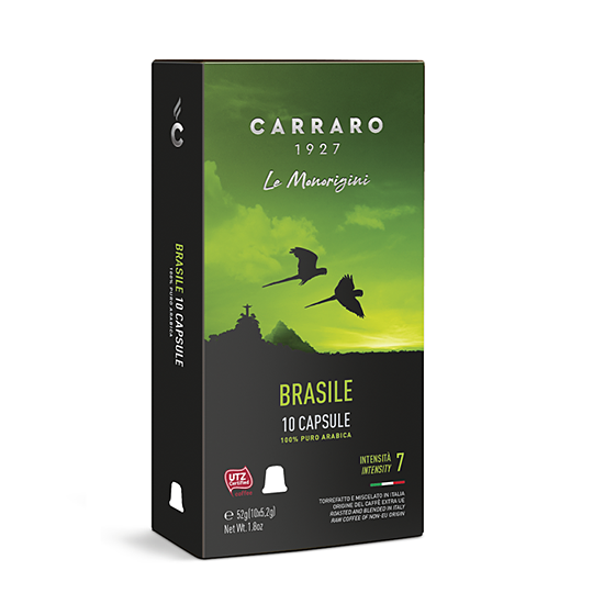 Кофе в капсулах Carraro Brasile (10 шт.)