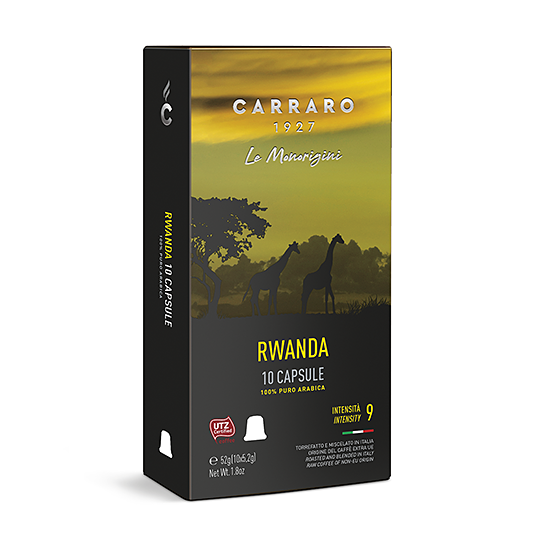 Кофе в капсулах Carraro Rwanda (10 шт.)