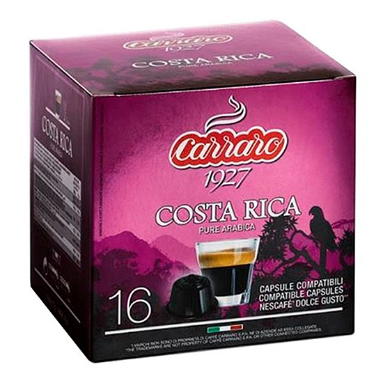 Кофе в капсулах Carraro Costa Rica Dolce Gusto (16 шт.)
