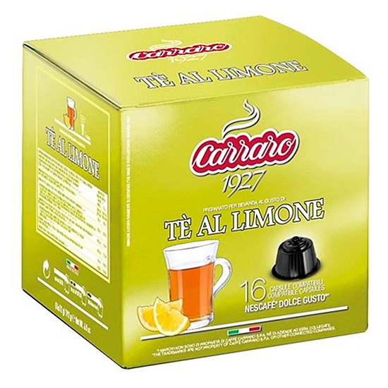 Чай в капсулах Carraro Te Al Limone Dolce Gusto (16 шт.)