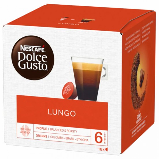 Кофе в капсулах Nescafe Dolce Gusto Lungo (16 шт.)
