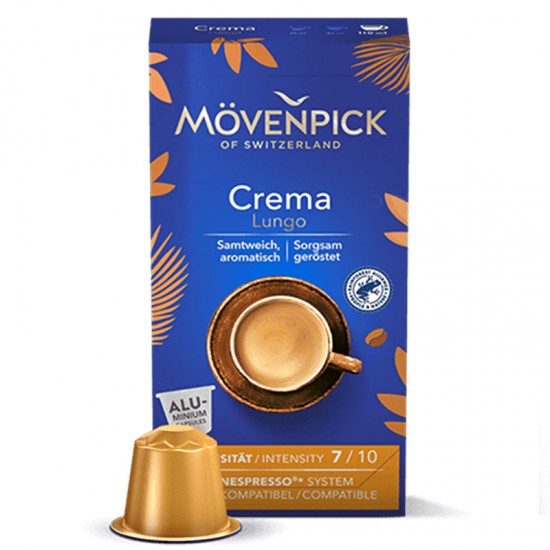 Кофе в капсулах Movenpick Crema Lungo (10 шт.)