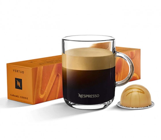 Кофе в капсулах Nespresso Vertuo Barista Creations Caramel Cookie (10 шт.)
