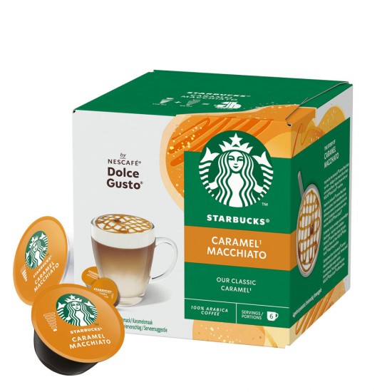 Кофе в капсулах Starbucks Dolce Gusto Caramel Macchiato (12 шт.)