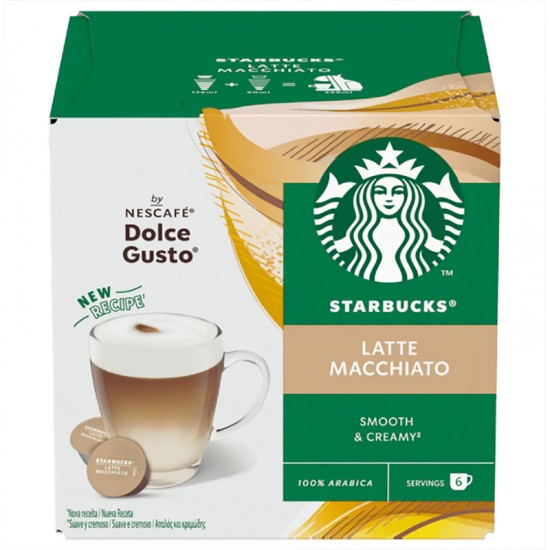 Кофе в капсулах Starbucks Dolce Gusto Latte Macchiato (12 шт.)