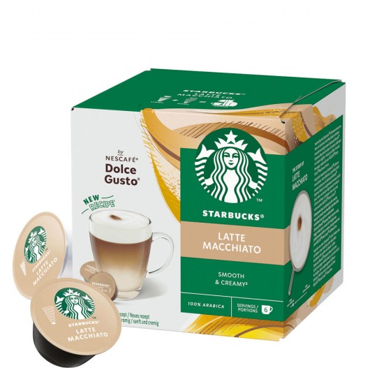 Кава в капсулах Starbucks Dolce Gusto Latte Macchiato (12 шт.)