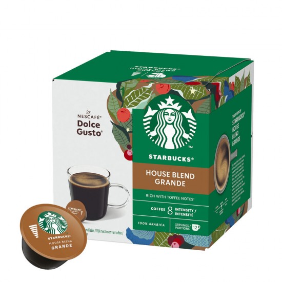 Кофе в капсулах Starbucks Dolce Gusto House Blend Grande (12 шт.)