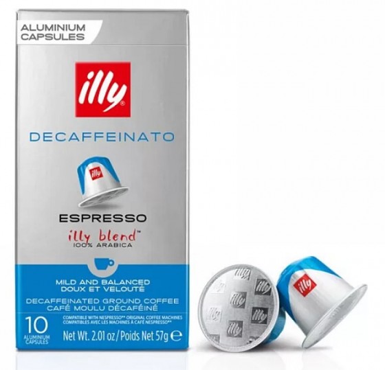 Кофе в капсулах illy Espresso Decaffeinato (10 шт.)