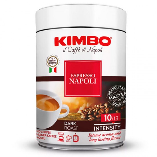 Кофе молотый Kimbo Espresso Napoletano 250 г (ж/б)