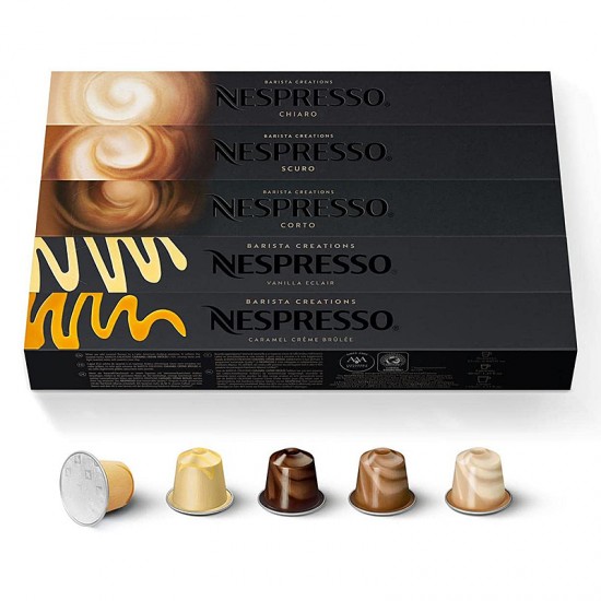 Набор кофе в капсулах Nespresso Barista Creations (50 шт.)