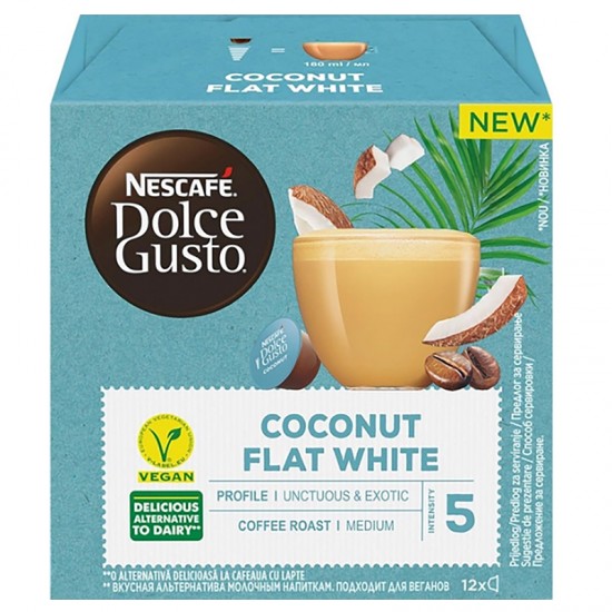 Кофе в капсулах Nescafe Dolce Gusto Coconut Flat White (12 шт.)