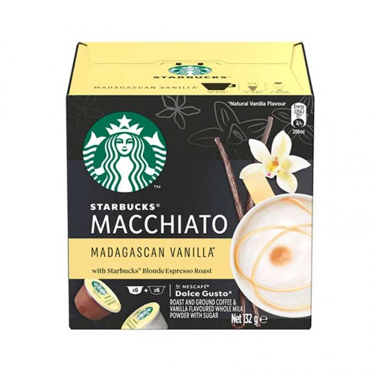 Кофе в капсулах Starbucks Dolce Gusto Madagascar Vanilla Macchiato (12 шт.)