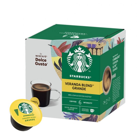 Кофе в капсулах Starbucks Dolce Gusto Grande Veranda (12 шт.)