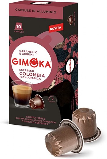Кофе в капсулах Gimoka Nespresso Colombia Alum (10 шт.)