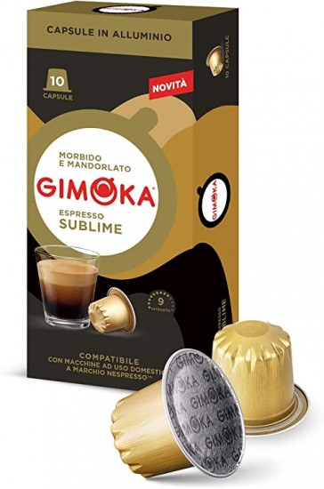 Кофе в капсулах Gimoka Nespresso Sublime Alum (10 шт.)