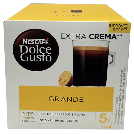 Кофе в капсулах Nescafe Dolce Gusto Grande (16 шт.)