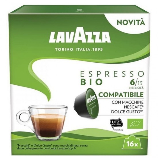 Кофе в капсулах Lavazza Dolce Gusto Espresso Bio (16 шт.)