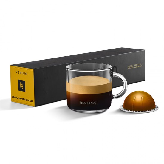 Кофе в капсулах Nespresso Vertuo Double Espresso Dolce (80 мл, 10 шт.)