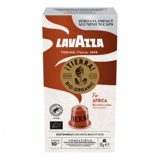Кофе в капсулах Lavazza Tierra For Africa Nespresso (10 шт.)
