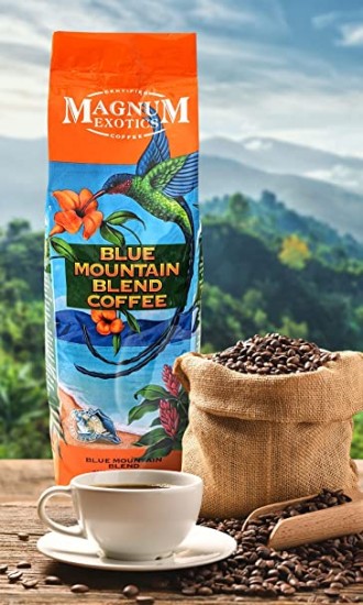 Кофе в зернах Magnum Exotics Jamaica Blue Mountain Blend Coffee Whole Bean 907г. Уценка