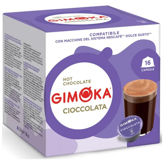Горячий шоколад в капсулах Gimoka Dolce Gusto Cioccolata (16 шт.)