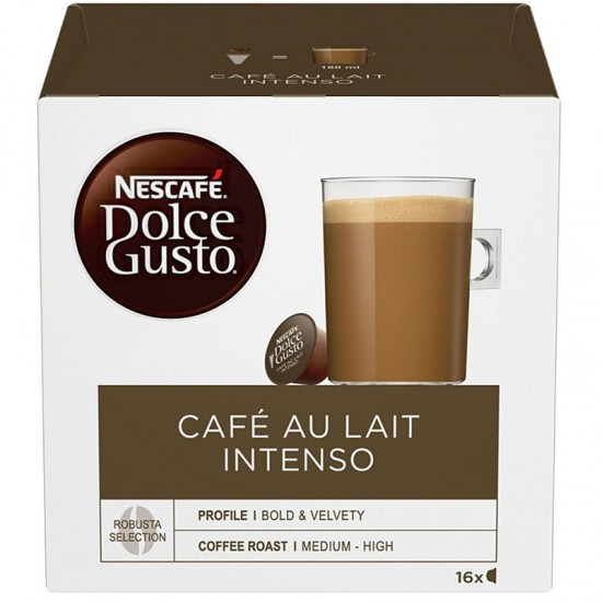 Кофе в капсулах Nescafe Dolce Gusto Cafe Au Lait Intenso (16 шт.)