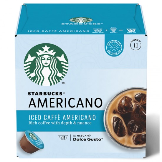 Кофе в капсулах Starbucks Dolce Gusto Iced Americano (12 шт.)